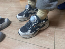 江博士學(xué)步鞋運動(dòng)鞋秋季男女童旋鈕扣鞋帶童鞋2B16A3016AM灰/米31碼 曬單實(shí)拍圖