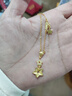 夢(mèng)金園黃金項鏈足金萬(wàn)純星河套鏈送老婆女友生日禮物 曬單實(shí)拍圖