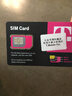 美國T-Mobile電話(huà)卡4G/5G高速流量上網(wǎng)卡含通話(huà) 7天 無(wú)限流量 曬單實(shí)拍圖