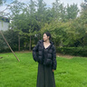 艾萊依羽絨服女士2025新款連帽面包服寬松顯瘦下擺抽繩防風(fēng)保暖短款外套 月夜黑 M 【建議110-130斤】160 曬單實(shí)拍圖
