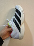 阿迪達斯 （adidas）男鞋 ADIZERO ADIOS PRO 4輕便透濕排汗緩震競速馬拉松碳柱跑步鞋 白/黑色/金屬銀 41 曬單實(shí)拍圖