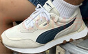 彪馬（PUMA）【復古跑鞋】防滑慢跑鞋男女低幫休閑鞋RIDER FV391925 純白色-午夜藍-03 39 曬單實(shí)拍圖
