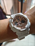 卡西歐（CASIO）手表女G-SHOCK運動學生日韓表送女友禮物GMA-S120MF-7A2 曬單實拍圖