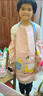 諄梧兒童畫(huà)畫(huà)罩衣幼兒園防水防污美術(shù)繪畫(huà)烘焙衣男女寶寶吃飯圍兜圍裙 兒童畫(huà)畫(huà)罩衣【粉色】贈袖套 大碼【建議7-15歲】130-155cm 曬單實(shí)拍圖