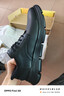 斯凱奇（Skechers）閃穿鞋男士商務(wù)鞋秋季薄款一腳蹬德比鞋軟底上班通勤休閑鞋205353 曬單實(shí)拍圖