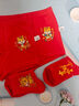 伊服酷姿兒童內褲純棉男孩本命年平角褲中大童12歲女孩三角褲馬年紅色短褲 男平角【平安+大吉】2條+2襪 160  (3XL)【建議體重73-85斤】 曬單實(shí)拍圖
