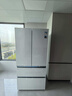 美的（Midea）熊墩墩Pro600法式多門(mén)四門(mén)雙系統嵌入式除菌一級能效制冰家用電冰箱國家補貼BCD-600WUFIPZM(E)白 曬單實(shí)拍圖