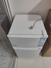 海爾（Haier）88升小冰箱冰箱雙開(kāi)門(mén)小戶(hù)型迷你家用租房宿舍辦公室節能省電BCD-88GHTMZ0WV家電國家補貼15% 曬單實(shí)拍圖