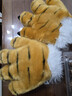 悅奇達卡通仿真老虎尾巴爪子道具公仔動(dòng)物手套兒童毛絨玩具動(dòng)物園 黃色-虎發(fā)卡+爪子+尾巴套裝 +掛件 曬單實(shí)拍圖