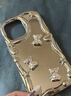 悍坦適用于蘋(píng)果iPhone16promax愛(ài)心白銀小熊電鍍鏡面補妝鏡蘋(píng)果15蘋(píng)果14手機殼保護套 電鍍鏡面+愛(ài)心 蘋(píng)果16PROMAX 曬單實(shí)拍圖