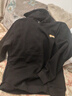 JEEP SPIRIT正品吉普高端連帽衛衣男2025秋冬加絨寬松套頭休閑春秋百搭外套男 黑色加絨衛衣 2XL 碼 適合160-180斤 曬單實(shí)拍圖