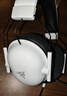 雷蛇（Razer）旋風黑鯊V2 X 有線頭戴式電競游戲耳機耳麥 被動降噪 吃雞神器 白色 適配三角洲行動 曬單實拍圖