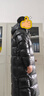高梵黑金鵝絨服先鋒4.0八格新款男女情侶冬裝長(cháng)款東方簡(jiǎn)奢風(fēng)羽絨服 黑色 L 曬單實(shí)拍圖