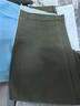 優(yōu)衣庫女裝針織廓形長(cháng)褲/彎刀鐮刀褲子25秋冬新款483722 483722/57深橄欖色 M 曬單實(shí)拍圖