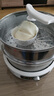 小熊（Bear）0涂層電火鍋火鍋專(zhuān)用鍋電鍋家用6-8個(gè)人不粘分體式可拆洗多功能電蒸鍋不銹鋼電煮鍋6L火鍋鍋F60L2  曬單實(shí)拍圖