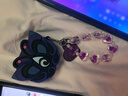 UOSO趣味卡通小魔仙蘋(píng)果藍牙耳機殼適用AirpodsPro創(chuàng  )意個(gè)性Airpods4代高級感小眾少女心簡(jiǎn)約全包軟殼 【黑魔仙】贈愛(ài)心掛鏈 適用：airpods4 曬單實(shí)拍圖