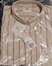 優(yōu)衣庫合作款/男裝女裝牛津紡寬松條紋襯衫/長(cháng)袖襯衣25秋冬480802 31 米色 L /175/100A 曬單實(shí)拍圖