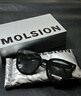 MOLSION陌森肖戰同款韓版太陽(yáng)鏡D形時(shí)尚大框墨鏡駕駛鏡MS3025C10 曬單實(shí)拍圖