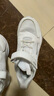鴻星爾克（ERKE）童鞋男女童密網(wǎng)跑鞋新品大小童運(yùn)動(dòng)鞋【鳴鷗】爾克白36 曬單實(shí)拍圖