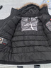 京東京造【進(jìn)口極寒系列】蓄熱鵝絨服男外套 保暖三防羽絨服中長(cháng)款曜石黑M 曬單實(shí)拍圖