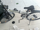 鳳凰（PHOENIX） 鳳凰自行車(chē)可折疊山地車(chē)路虎男士成年人變速女式越野公路單車(chē) 條輪消灰/折疊雙避震/全競速軸承 26寸24速【參考：158-188cm】 曬單實(shí)拍圖