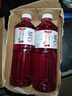 百多利100%蘋(píng)果汁飲料 NFC100%果汁飲料 100%車(chē)厘子汁1.25L*2瓶 曬單實(shí)拍圖