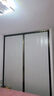 全鋁合金折疊門(mén)隔斷門(mén)伸縮臥室門(mén)商鋪帶鎖隔熱廚房燃氣驗收推拉門(mén) 黑色框-----廚房透明隔斷 曬單實(shí)拍圖