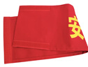 科啟 安全員袖標魔術(shù)貼 加厚棉普通字圓筒袖標紅袖章 曬單實(shí)拍圖