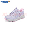Skechers斯凱奇自營(yíng)山邁閃穿鞋舒適防滑鞋一腳蹬休閑運動(dòng)鞋319080L 曬單實(shí)拍圖