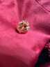 世紀緣珠寶古法黃金吊墜女999足金三花萌馬琺瑯點(diǎn)睛吊墜送女友禮物 4.89g三花御馬吊墜【紅】 曬單實(shí)拍圖