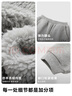 蓋璞【大小童同款】男女童2025秋季新款logo仿羊羔絨束腳褲805412 曬單實(shí)拍圖
