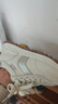 他她（TATA）云朵泡芙厚底慢跑鞋女休閑運動(dòng)鞋女老爹鞋秋WPC06CM4 白/銀（波紋款） 36 曬單實(shí)拍圖