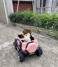 倍貝樂(lè )兒童電動(dòng)車(chē)玩具車(chē)可坐大人帶遙控四輪電動(dòng)汽車(chē)可駕駛寶寶周歲禮物 高配粉【雙驅12V+藍牙遙控+搖擺 可坐大人+藍牙遙控+搖擺+越野輪 曬單實(shí)拍圖