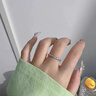 DAISY DREAMS999足銀滿天星戒指女輕奢小眾高級感食指戒指手飾送女友節(jié)日禮物 【999銀】滿天星戒指 開口可調(diào)節(jié) 曬單實拍圖