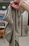 名創(chuàng  )優(yōu)品（MINISO）涼感冰絲褲子男夏季新款舒適透氣顯高顯瘦直筒休閑褲 黑 M 曬單實(shí)拍圖