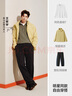 森馬（Semir）王安宇同款|長(cháng)袖T恤男純棉打底衫純色情侶冬上衣寬松109725101201 曬單實(shí)拍圖