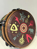 執音輕質(zhì)旅行非洲鼓專(zhuān)業(yè)演奏級兒童8寸初學(xué)者10十12寸免調音麗江手鼓 10寸圖騰/可調音+加厚鼓包 曬單實(shí)拍圖