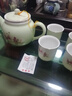 連山閣 陶瓷泡茶壺帶過(guò)濾網(wǎng)內膽大號容量家用茶具單壺沖茶器杯子套裝 升級牡丹茶壺陶瓷650ml（一壺四杯 曬單實(shí)拍圖