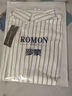 羅蒙（ROMON）純棉薄款印花條紋襯衫女長(zhǎng)袖時(shí)尚韓版休閑寬松開衫襯衣女外穿防曬 高檔品牌白色 100%純棉+女裝十大品牌 L 110-125斤+女裝十大品牌 曬單實(shí)拍圖