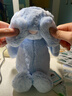 Jellycat害羞藍色邦尼兔 柔軟動物毛絨玩偶公仔玩偶送禮娃娃生日新婚禮物 害羞藍色邦尼兔 Medium 曬單實拍圖