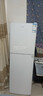 志高家用節能大冰箱雙門(mén)冰箱出租屋冷藏冷凍環(huán)保迷你冰箱辦公室公寓租房宿舍低噪電冰箱 S258 奶白鏡面熱銷(xiāo)款【一級能效】 曬單實(shí)拍圖