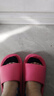夏季EVA拖鞋女士情侶外穿踩屎感室內家居家厚底防滑防臭腳拖鞋男 玫紅 38-39 曬單實(shí)拍圖