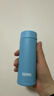膳魔師（THERMOS）2024新款膳魔師迷你保溫杯女可愛(ài)防漏口袋杯超小巧水杯JOJ便攜 湖藍色 120ml 曬單實(shí)拍圖