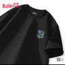班尼路（Baleno）短袖t恤男220G重磅夏季潮流大碼透氣圓領(lǐng)上衣青少年寬松純棉短t 曬單實(shí)拍圖