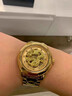 勞力士王子瑞士手表男士自動(dòng)機械表商務(wù)金龍表專(zhuān)用鏤空防水夜光名牌進(jìn)口男表 瑞士龍表-全金金面+贈送真皮表帶 曬單實(shí)拍圖