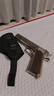 八代AQK1911成人玩具槍鋁合金bb全金屬手槍黃河牌發(fā)射器科教模型 8.0AQK1911（鎢鋼色）六件套 曬單實(shí)拍圖
