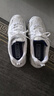 斯凱奇（Skechers）女鞋秋冬小白熊休閑鞋子厚底增高百搭運動軟底老爹鞋99999863 白色/海軍藍色/WNV 37 曬單實拍圖