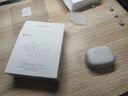 漫步者（EDIFIER）FitBuds Pro真無(wú)線(xiàn)主動(dòng)降噪藍牙耳機太空艙入耳式低延遲輕奢學(xué)生音樂(lè )游戲運動(dòng)禮物適配于蘋(píng)果華為 【皮革紋理設計】晨曦白+收納袋 曬單實(shí)拍圖