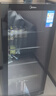 美的（Midea）家用小冰柜45升/95升冷藏柜紅酒冰吧柜保鮮柜客廳立式玻璃辦公室冷柜一級節能省電低音智能酒柜 帶鋼絲酒架 /9瓶裝/95升/JC-98GM(E) 曬單實(shí)拍圖