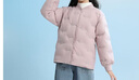 雅鹿兒童羽絨服輕薄款男童女寶寶中大童小童內膽校服神器 淺紫色 150 曬單實(shí)拍圖